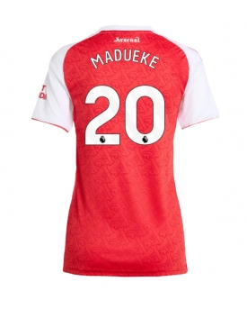 Arsenal Noni Madueke #20 Maglia Gara Casa Repliche 2025-26 Donna Maniche Corte Arsenal Noni Madueke #20 Maglia Gara Casa Repliche 2025-26 Donna Maniche Corte